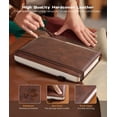 thumbnail image 2 of Cuaderno Dilitego, tapa dura, piel, tamaño A5, 256 páginas, 2 of 7