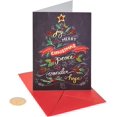 thumbnail image 1 of Cartes de Noël en Boîte, Tableau Noir Arbre de Fête (12 Unités), 1 of 7
