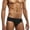 Black, variant on PMUYBHF Mens Long Underwear Thermal Tall Mens Double Layer Light Beach Pants Vertical Stripe Print Household Pants Underwear Shorts Men's Briefs Xl Mens Bikini Briefs to Be in Style