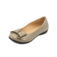thumbnail image 3 of Balerina Dominiq para Niña Casuales Slip-On Charol Dune beige 19.5, 3 of 6