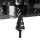 thumbnail image 4 of Broca Escalonada De Flauta Recta, Taladro Escalonado De Superficie Nitrurada De 3/16 Pulg. Un 1-3/8 Pulg. Eliminación Rápida Y Eficiente De Virutas Para Placas De Metal Y Madera, 4 of 7