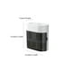 thumbnail image 3 of Wosthever Exprimidor de de ABS, dispensador Universal sin perforaciones montado en la pared a prueba de humedad, soporte para Juegos de accesorios de baño, 3 of 6