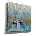 thumbnail image 2 of Epic Graffiti 'Boats in the Harbor III' by Silvia Vassileva, Canvas Wall Art, 18"x18", 2 of 8