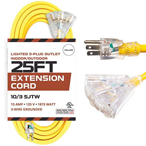 SJTW 100ft Flexzilla 10/3 AWG Pro Extension Cord NEW 