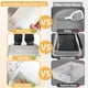 thumbnail image 3 of Stainless Steel Cat Litter Box, 17.5 X 13.5 X 6 Inch, Odour Proof Litter Pan, Non-Stick, Easy to Clean, Rust Resistant, 3 of 5