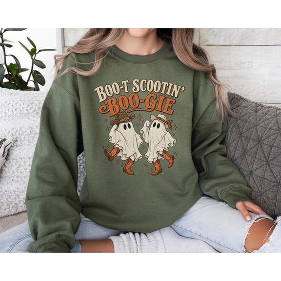 Western Halloween Shirt, Cowgirl Ghost Shirt, Country Halloween Tee, Spooky Western Top