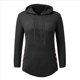 thumbnail image 1 of Sudaderas con Capucha para Mujer, Sudaderas de Gran Tamaño, Camisetas de Larga, Suéteres, Suéteres de Otoño, Tops. Negro XXL, 1 of 6