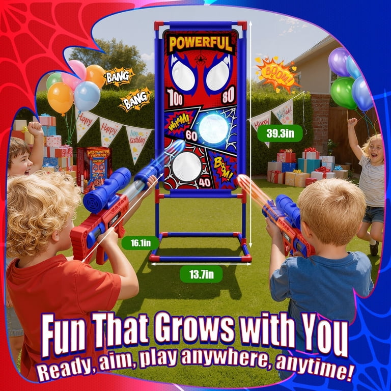 AOGSIYT Foam Ball Launcher Target Shooting Game Set photo 2