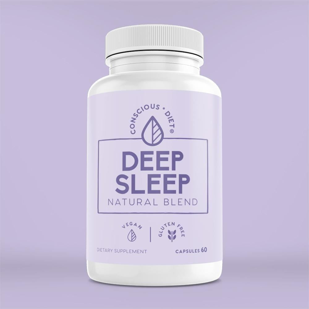 Conscious Diet Deep Sleep Sleeping Supplement Herbal Melatonin