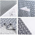 thumbnail image 5 of Funda protectora para lavadora de exterior, funda protectora para secadora, funda a prueba de polvo y antienvejecimiento, cremallera frontal (gris, 60 x 60 x 88 cm), 5 of 5