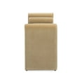 thumbnail image 3 of Jennifer Taylor Home Mason 60.5" Arched Arm Bench with Bolster Pillows, Camel Brown Beige Performance Velvet, 3 of 6