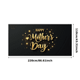 thumbnail image 6 of Gold Glitter Happy Mother's Day Banner Heart Star Decoration for Celebration Event Indoor, 6 of 8