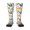 1 Black, variant on Travel Elements Pattern Women’s Knee High Crew Socks,Trouser Socks Comfortable, Breathable, Moisture-Wicking and Soft