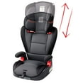 thumbnail image 4 of Peg Perego Viaggio HBB 120 High Back Booster Seat - Licorice (Leather), 4 of 5