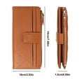 thumbnail image 5 of Cartera Larga De Cuero Para Mujer, 5 of 5