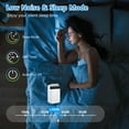 thumbnail image 7 of 2025 Summer New 14,000 BTU Portable Air Conditioner, AC Unit for Room Bedroom, Cooling up to 750 Sq.Ft. with Remote Control, 24-Hour Timer, Sleep Mode-White, 7 of 7