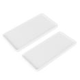 thumbnail image 3 of Gymnture 2pcs Porcelain Bathroom Trays Small Ceramics Platters White, 3 of 10