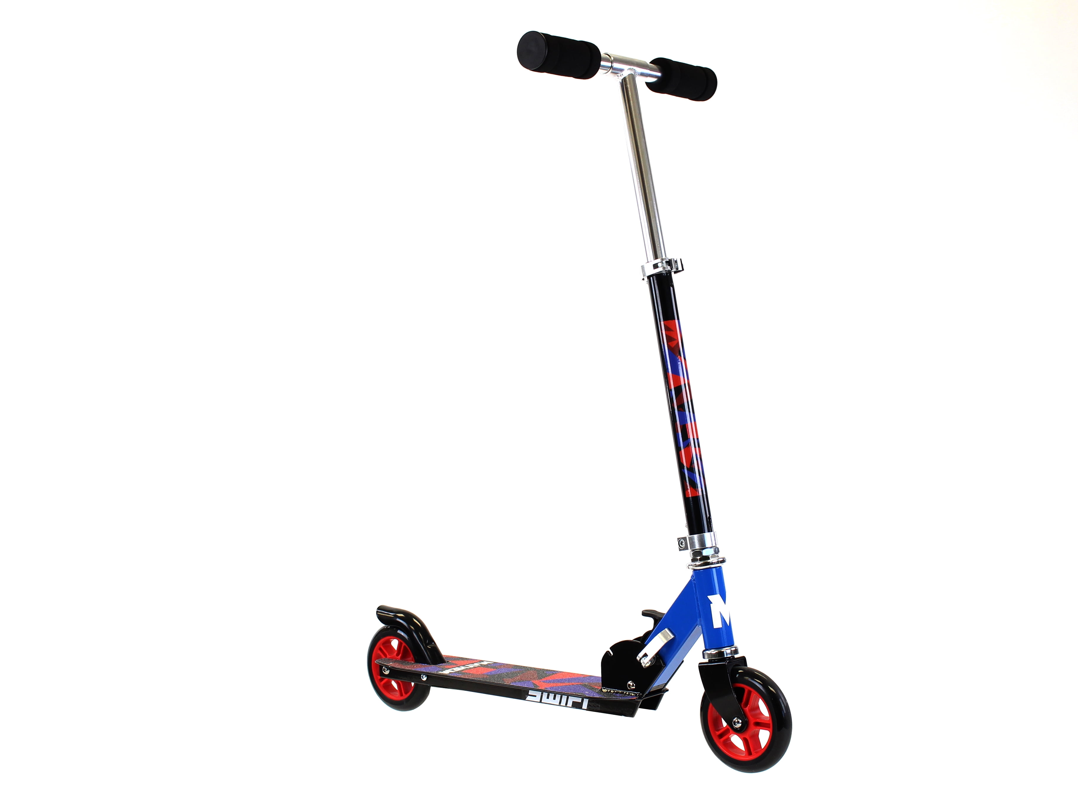 Swift Mayhem Kids Kick Scooter with Adjustable HandleBar and Foldable