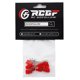 thumbnail image 4 of Clip de Cuerpo RCGOFFLOW Vogacara Universal Rojo Para 1/24 Axial Scx24 Crawler, 4 of 6
