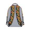 thumbnail image 2 of Black Sunflower Backpack for School,Cute School Bag,Schoolbag with Adjustable Shoulder Straps & Padded Back,15.3"x11"x6.7", 2 of 5