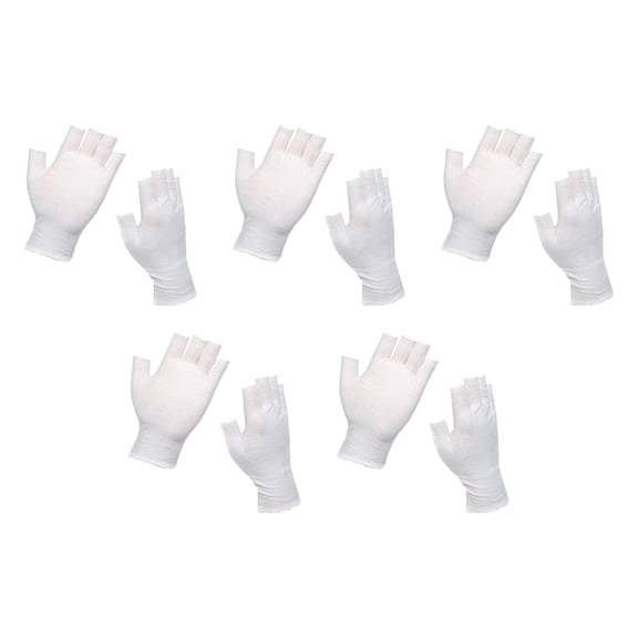Sweat Absorbing Cotton Fingerless Gloves Ensuring Dry Hands During Intense Activities Like Gym Workouts and Cycling