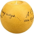 thumbnail image 6 of Pavilion Gift Company Comfort Candles 4-1/2-Inch Round Candle Holder, Friend, 6 of 7