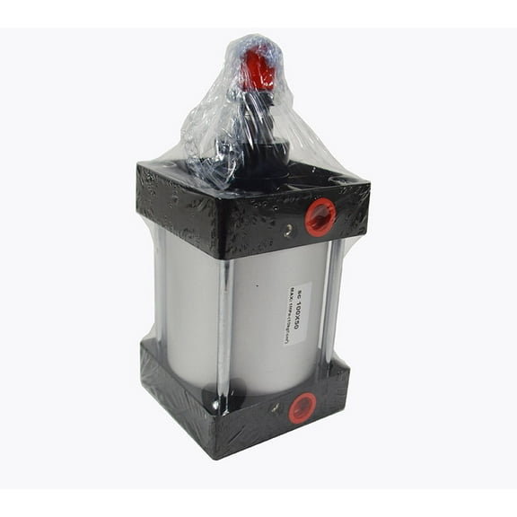 INTBUYING New Pneumatic Standard Cylinder SC 100 x 50 PT 1/2 Bore:4" Stroke:2" Rod Dual Action