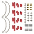 thumbnail image 2 of 1 Juego de Accesorios de Suspensión de Amortiguación de Ballesta para 1/16 B24 4WD RC Piezas de Actualización de Coche Rojo, 2 of 5