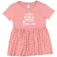 thumbnail image 3 of Inktastic Mimi and Papaw Grandchild Girls Baby Dress, 3 of 5