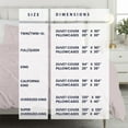thumbnail image 2 of Kotton Culture 1Pc Super Oversized King Size Pinch Duvet Cover Only 100% Egyptian Cotton 1000 TC Light Gray, 2 of 4