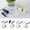 Black, variant on SPRING PARK 1 Set Aquarium Air Pump, Fish Tank Air Pump with  Hanging Buckle Air Valve Ultra Silent Oxygen Air Pump USB Power Silent Fish Tank for Seafood Oxygenation