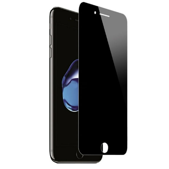Privacy Screen Protector Tempered Glass for iPhone SE (2020)/SE (2022) - Curved Anti-Spy Anti-Peep 3D Edge Case Friendly