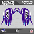 thumbnail image 3 of Kalair GFX Graphics Kit for Kawasaki ATV KFX 700 (2004-2009) Lethal Series, 3 of 5