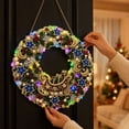 thumbnail image 3 of Sparkling Christmas Diamond Art Ornaments with Colorful Led Lights, Festive Hanging Craft Kit for Adult Diy Decor Enthusiasts, White Elephant Gift Set for Christmas 2026, 3 of 4