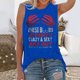 thumbnail image 2 of Camiseta sin mangas de Halloween para mujer, camiseta sin mangas con estampado gráfico divertido de playa de verano para adultos, blusa Fridja  gh845, 2 of 6