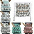 thumbnail image 3 of Kitchen Farm Hen Print Two-row Chicken Egg Collecting Gathering Apron Pocket, 3 of 3