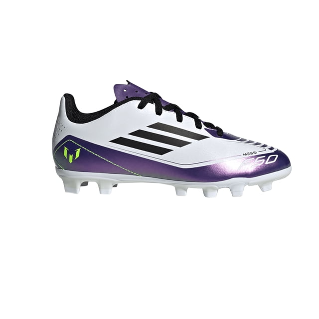 TENIS ADIDAS DE FUTBOL F50 CLUB FXG MESSI BLANCO E9088 #22.5 CM