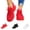 16# Red, variant on Women's Slip on Walking Shoes Tennis Running Sneakers Lightweight Breathable Casual Soft Sole Comfort Work Gym Trainers,Black 36