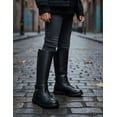 thumbnail image 2 of Bota Larga Para Niña Yuyin® Color Negro 18-25 negro 23.5, 2 of 10