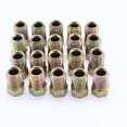 thumbnail image 2 of justharion 20 Pieces 3/8-24 Inverted Flare Tube Nuts Assortment for 3/16 inch Tube, 2 of 8