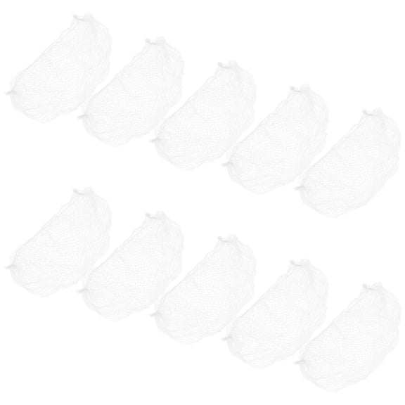 Hemoton 10pcs Hair Nets Hair Styling Tools Invisible Hair Accessories Elastic Edge Mesh For Ballet Bun Elastic Mesh Wigs Nets Hair Styling Tools