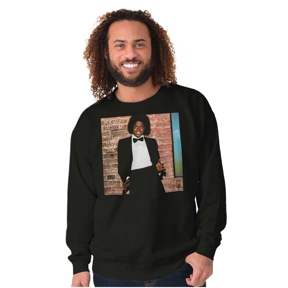 Michael Jackson Off The Wall Album Sweatshirt for Men or Women Brisco Brands S