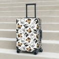 thumbnail image 6 of Hirioo French Bulldog3 for Elasticity Suitcase Cover (No luggage Included) Durable Luggage Protector Fits 18-32 Inch Luggage-X-Large, 6 of 7