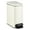 Cream, variant on Slim Bathroom Trash Can with Lid Soft Close, Step Pedal, 6 Liter / 1.6 Gallon Stainless Steel Trash Bin, Small Garbage Cans for Bedroom, Office, Kitchen (Matte Black)