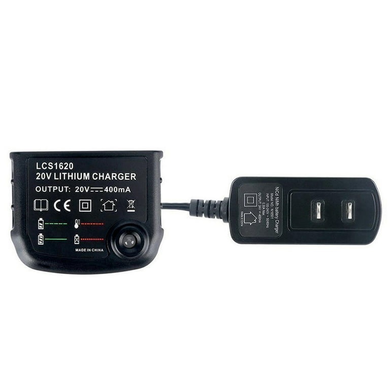 Black & Decker 20V Fast Charger with “Flash Charge” Technology