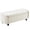 Beige, variant on Furniliving 46.5" Chenille Storage Bench, Button-Tufted Upholstered Ottoman with Hidden Storage, End of Bed Bench for Bedroom Entryway Living Room, Beige