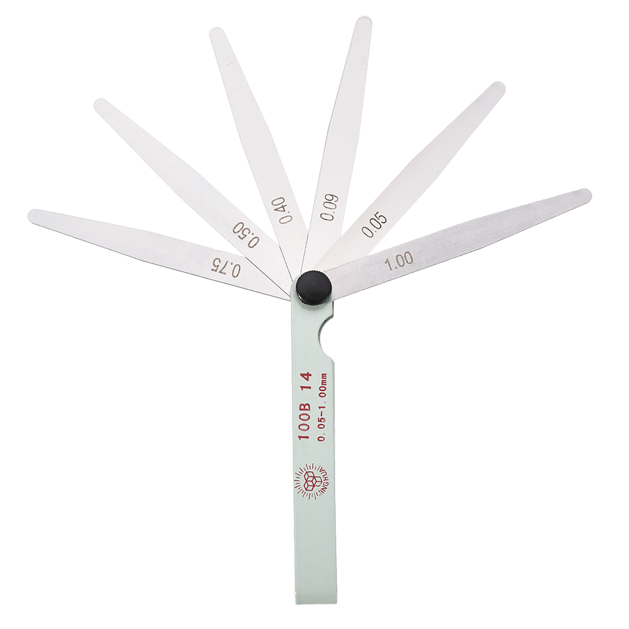 Feeler Gage Dual Marked Metric Gap Measuring Tool (0.05 1.00 mm