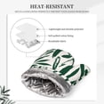 thumbnail image 4 of Sikiie Palm Branch With Leaves Oven Mitts and Pot Holders Set, Kitchen Oven Glove High Heat Resistant with Non-Slip Silicone Surface for Cooking, 4 of 7