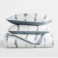 thumbnail image 4 of Ultra Soft Lightweight Quilt Sets in Shibori Navy for Full/Queen Bedding by Comfort Canopy, 4 of 16