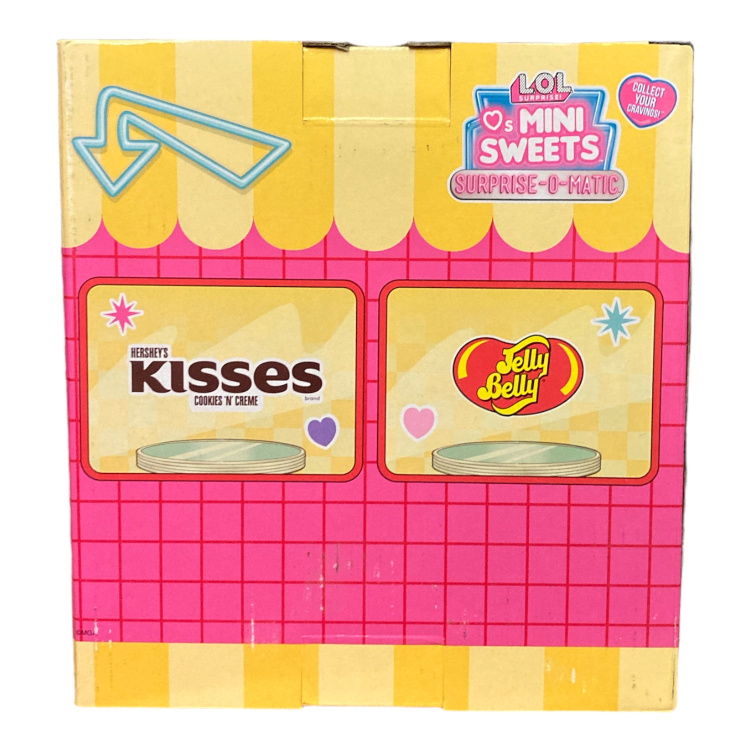 MGA Entertainment LOL Mini Sweets Surprise-O-Matic, Series 2, with 26 Surprises, Hershey/Jelly Belly